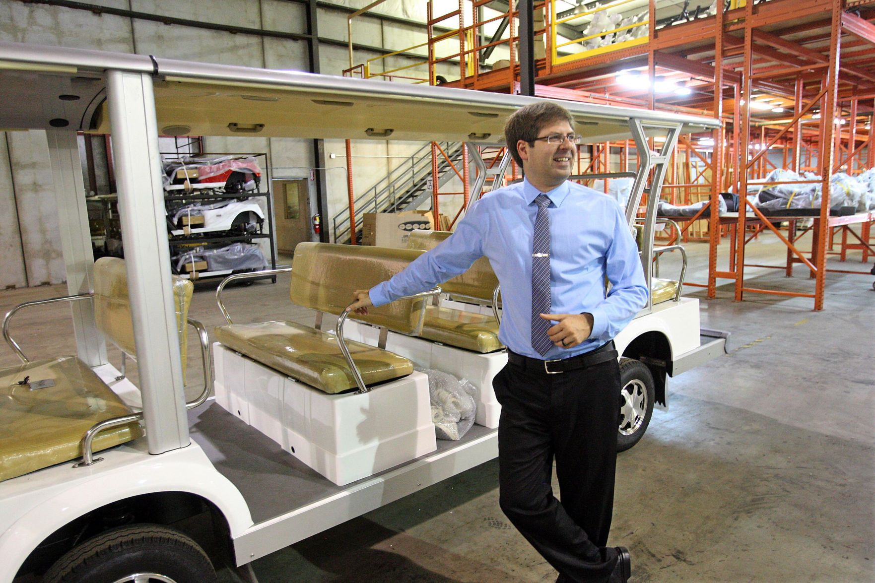 It’s a small world New-to-Charleston entrepreneur scores big as scooter and go-kart importer, mini-EV cart and bus maker (copy) (copy)